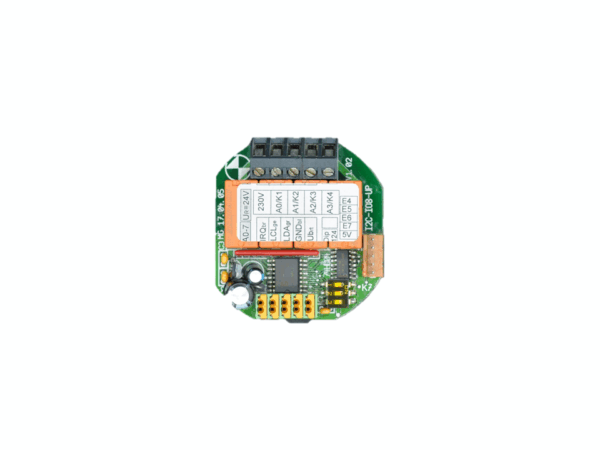I2C-IO 4xAus, 4xEin für Schalterdose, 12V