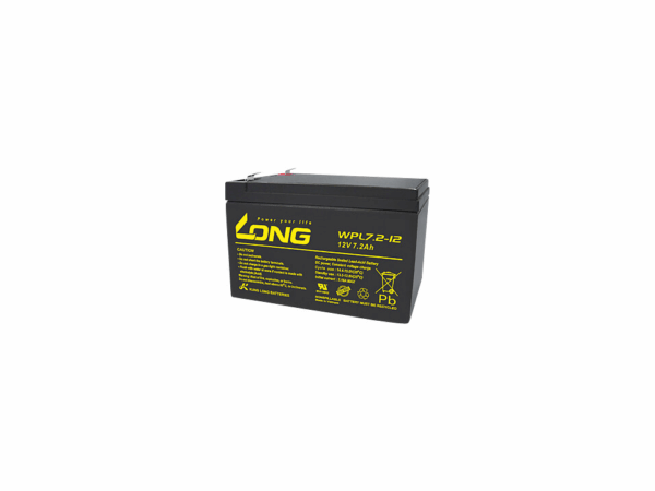 Blei-Vlies-Akku, 12 V, 7 Ah, Longlife